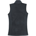 Storm Grey - Back - Elevate Womens-Ladies Tyndall Micro Fleece Bodywarmer