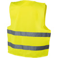 Yellow - Back - Bullet Professional Safety Vest