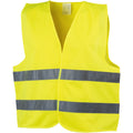 Yellow - Front - Bullet Professional Safety Vest