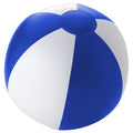 Royal Blue-White - Front - Bullet Palma Solid Beach Ball