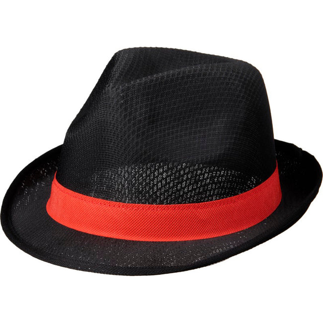 Black - Pack Shot - Bullet Unisex Trilby Hat