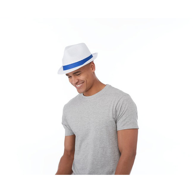 Black - Close up - Bullet Unisex Trilby Hat