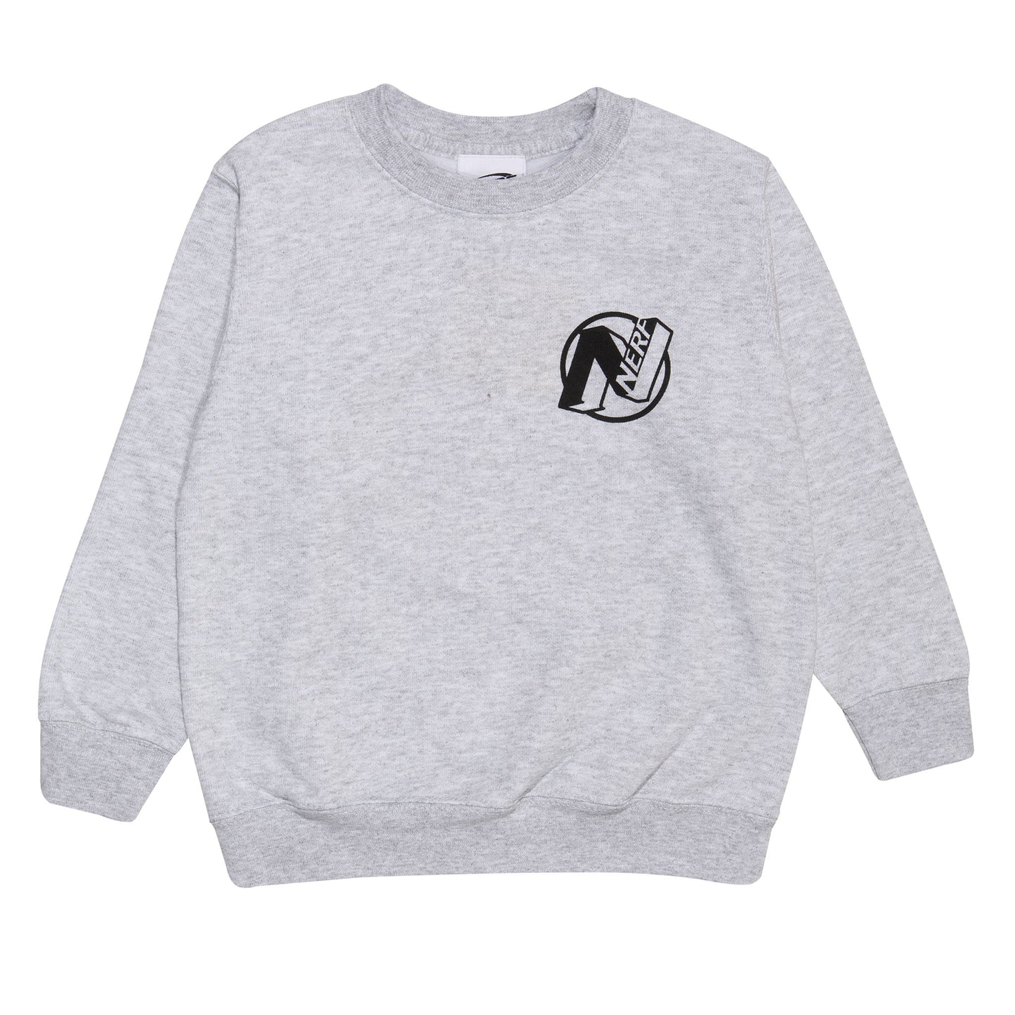 Grey Heather - Side - Nerf Boys Win Like A Pro Sweatshirt
