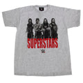Grey - Front - WWE Superstars Childrens Boys Wrestling T-Shirt