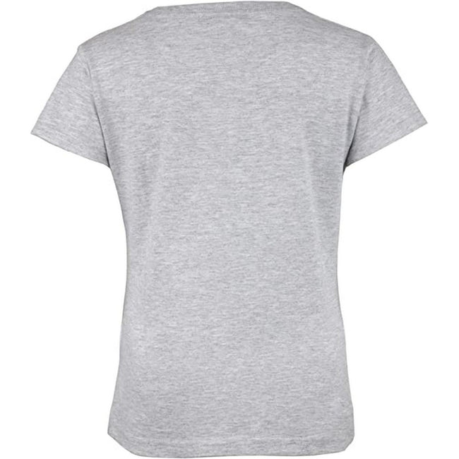 Grey - Side - Jojo Siwa Childrens Girls Dream Believe Achieve Unicorn T-Shirt