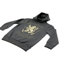 Charcoal Marl - Lifestyle - Harry Potter Childrens Boys Gryffindor Quidditch Team Captain Hoodie