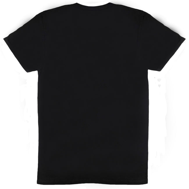 Black - Back - Call Of Duty Mens Warzone Logo T-Shirt