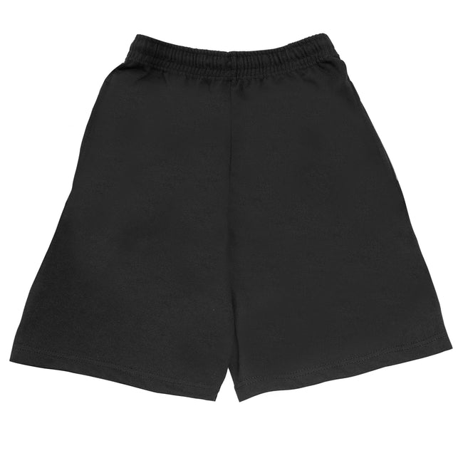 Black - Back - Call Of Duty Mens Warzone Logo Shorts
