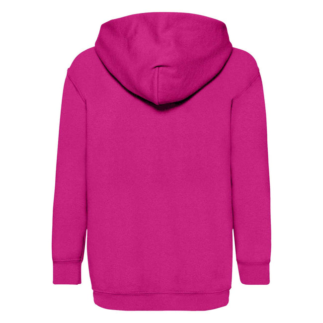 Pink - Back - Fortnite Boys Logo Hoodie
