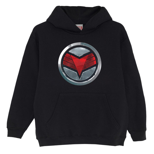 Black - Lifestyle - Marvel Boys The Falcon Emblem Hoodie