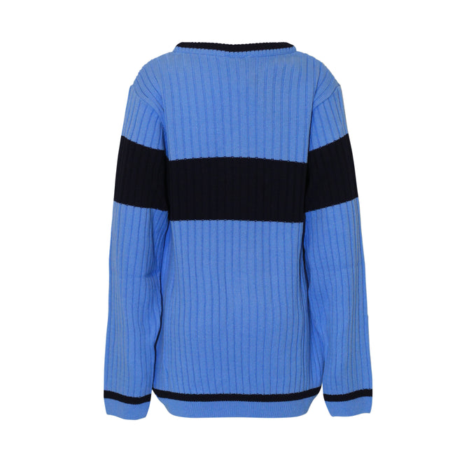 Blue - Back - Harry Potter Boys Quidditch Ravenclaw Knitted Jumper