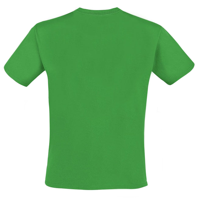 Kelly Green - Back - Super Mario Mens 1 Up Mushroom T-Shirt