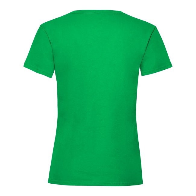 Kelly Green - Back - Super Mario Womens-Ladies Luigi Logo Boyfriend T-Shirt