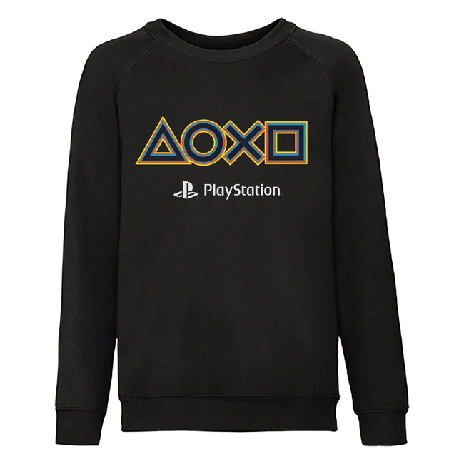 Black - Front - Playstation Girls Icons Sweatshirt