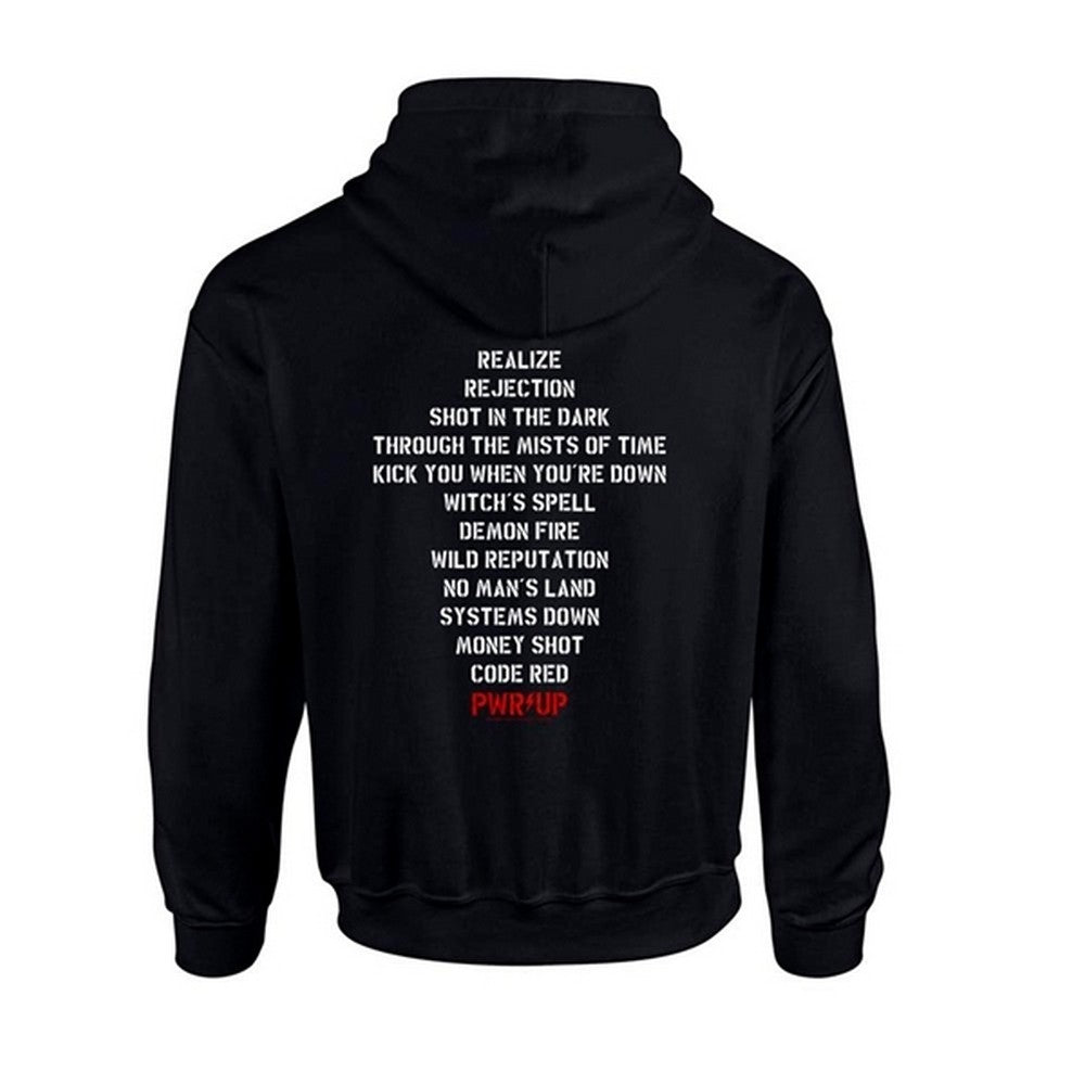 Black - Back - AC-DC Unisex Adult PWR-UP Stage Photo Hoodie