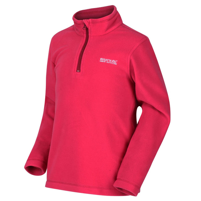 Duchess - Pack Shot - Regatta Great Outdoors Childrens-Kids Hot Shot II Half Zip Fleece Top