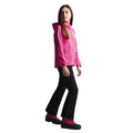 Cyber Pink - Side - Dare 2B Kids-Childrens Embed Softshell Jacket
