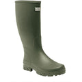Deep Green - Back - Regatta Great Outdoors Mens Mumford II Rubber Wellington Boots