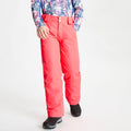 Neon Pink - Back - Dare 2B Childrens-Kids Motive Ski Pants