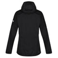 Black - Back - Regatta Womens-Ladies Tarvos III Hooded Softshell Jacket