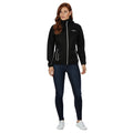 Black - Lifestyle - Regatta Womens-Ladies Tarvos III Hooded Softshell Jacket