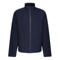Navy - Front - Regatta Mens Honestly Made Fleece Jacket