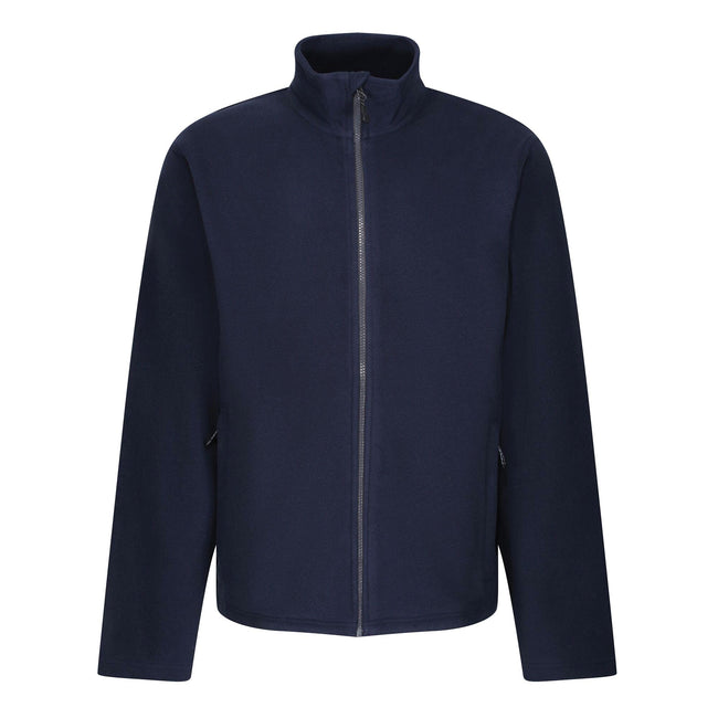 Navy - Front - Regatta Mens Honestly Made Fleece Jacket