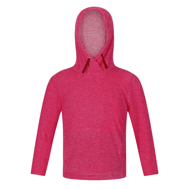 Duchess Pink - Front - Regatta Childrens-Kids Kalina Hooded Fleece Hoodie