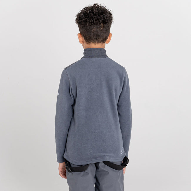 Dark Storm Grey - Side - Regatta Boys Joyous Half Zip Fleece Top