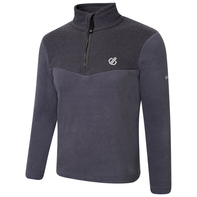 Dark Storm Grey - Lifestyle - Regatta Boys Joyous Half Zip Fleece Top
