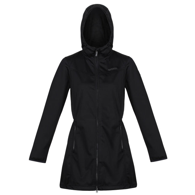 Seal Grey Marl - Front - Regatta Womens-Ladies Alerie II Soft Shell Jacket
