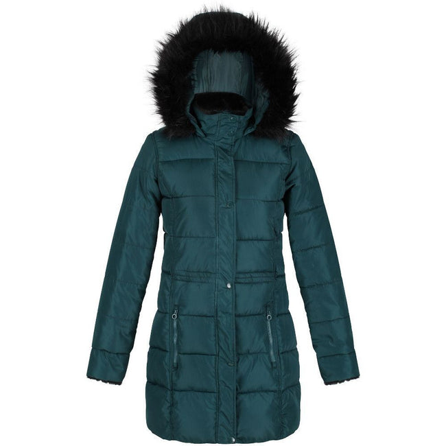 Evergreen - Front - Regatta Womens-Ladies Della Insulated Parka