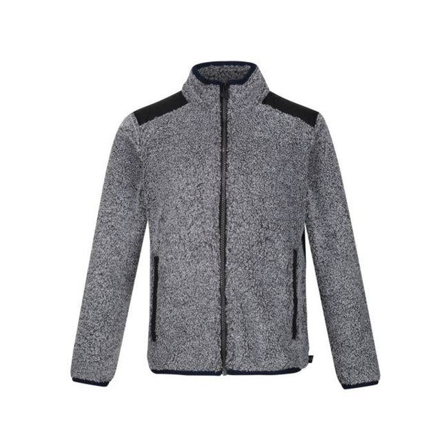 Dark Khaki - Front - Regatta Childrens-Kids Mykelti Full Zip Fleece Jacket