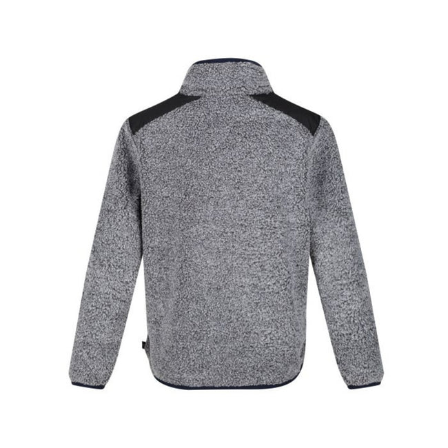 Dark Khaki - Side - Regatta Childrens-Kids Mykelti Full Zip Fleece Jacket