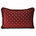 Claret - Front - Riva Home Belmont Cushion Cover