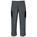 Zoom Grey - Front - Portwest Mens Carbon Trousers - Workwear