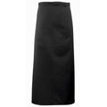 Black - Front - Premier Long Bar Apron - Workwear