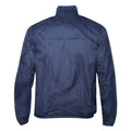 Navy- Red - Back - 2786 Mens Contrast Lightweight Windcheater Shower Proof Jacket