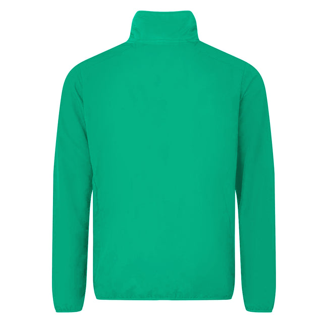 Kelly- White - Front - 2786 Mens Contrast Lightweight Windcheater Shower Proof Jacket
