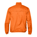 Orange- Black - Front - 2786 Mens Contrast Lightweight Windcheater Shower Proof Jacket
