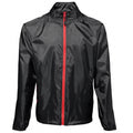 Royal- White - Side - 2786 Mens Contrast Lightweight Windcheater Shower Proof Jacket