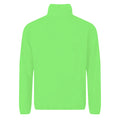 Lime- White - Front - 2786 Mens Contrast Lightweight Windcheater Shower Proof Jacket