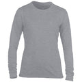 Sport Grey - Front - Gildan Womens-Ladies Performance Freshcare Long Sleeve T-Shirt