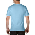 Light Blue - Back - Gildan Adults Unisex Short Sleeve Premium Cotton V-Neck T-Shirt
