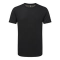 Black - Front - Anvil Mens Curve T-Shirt
