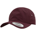 Maroon - Front - Yupoong Flexfit Low Profile Water Repellent Baseball Cap