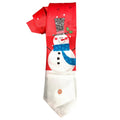 Snowman - Front - Christmas Shop Mens Musical Christmas Tie