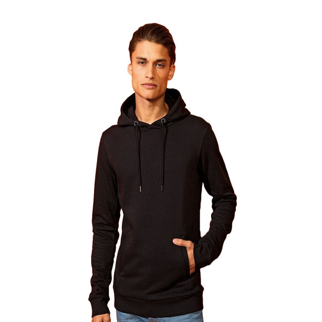 Black - Side - Asquith & Fox Mens Organic Hoodie