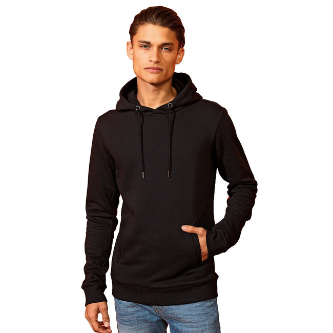Navy - Back - Asquith & Fox Mens Organic Hoodie