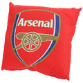 Red - Front - Arsenal FC Official Football Crest Cushion